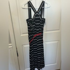 Tommy Hilfiger Striped Halter Dress